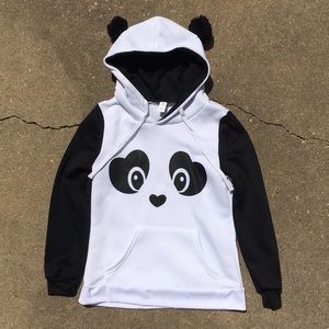 Panda hoodie